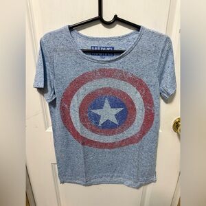 Marvel Captain America women’s shirt size L